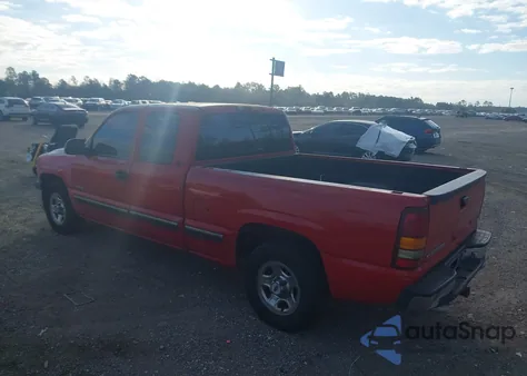2000 Chevrolet Silverado 1500 Ls from USA, damaged, VIN 2GCEC19T1Y1113696